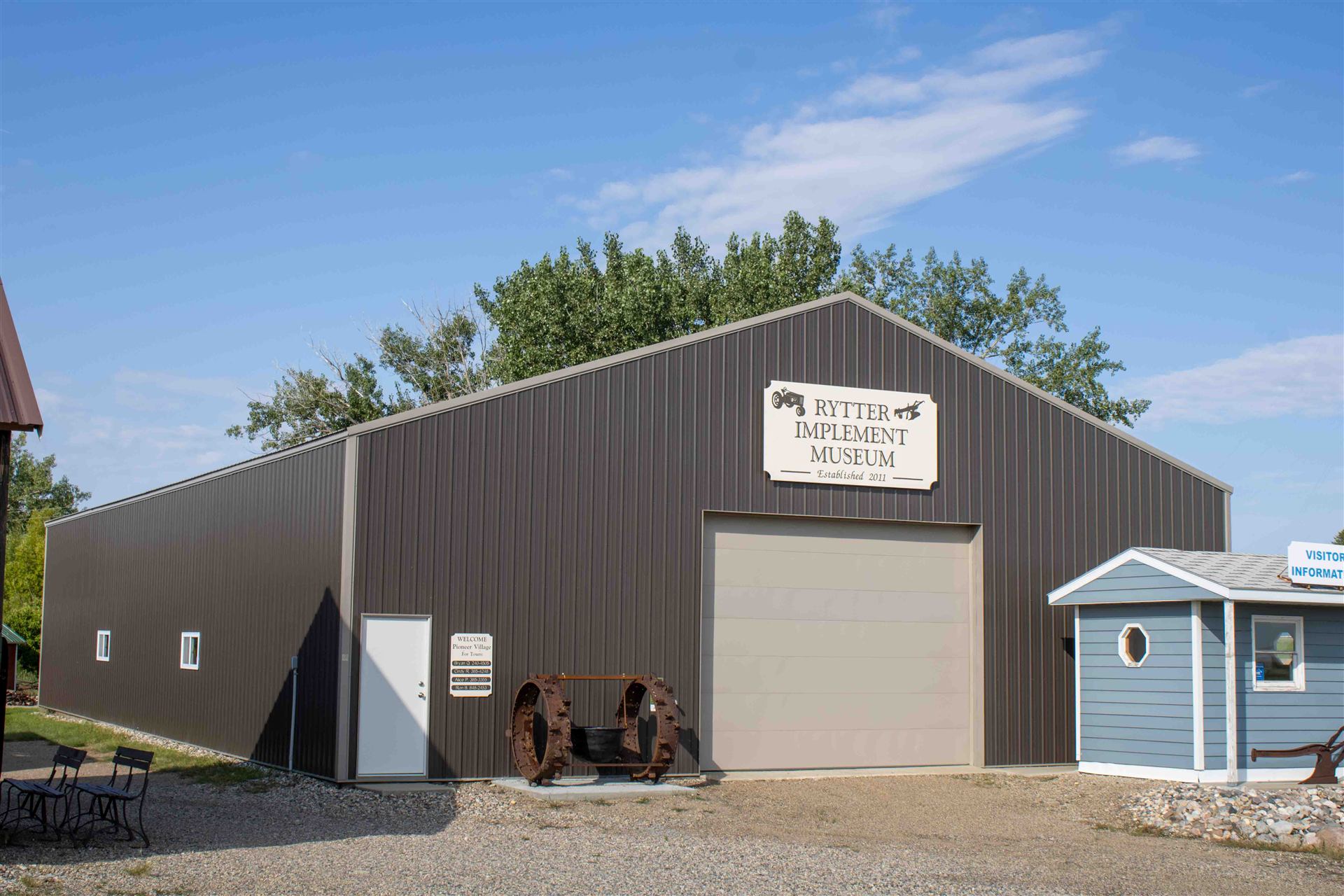 Rytter Implement Museum at Kenmare Pioneer Village